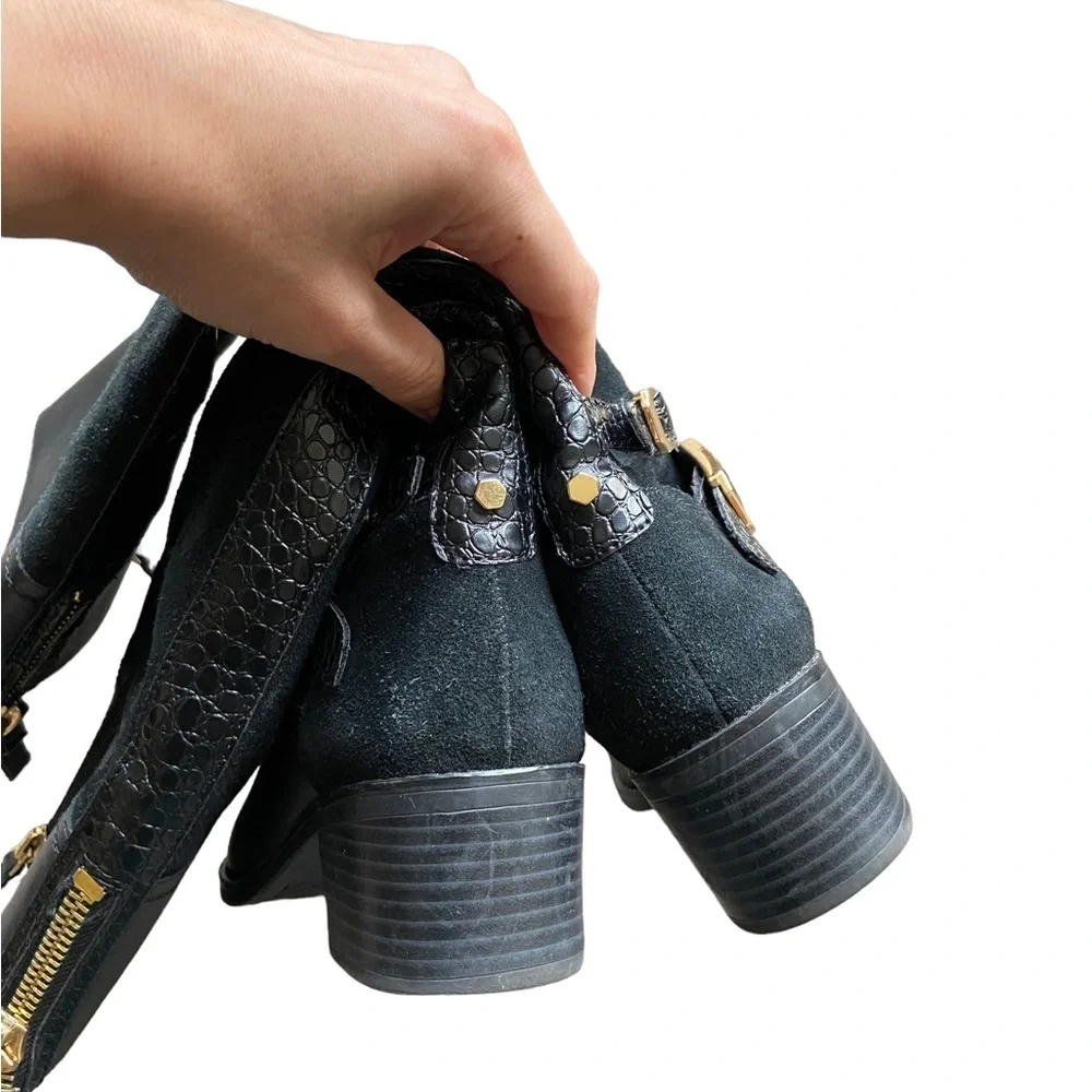 Franco Sarto Lapis Suede Leather Boot